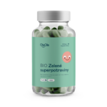 BIO Zelené superpotraviny podporující zažívání