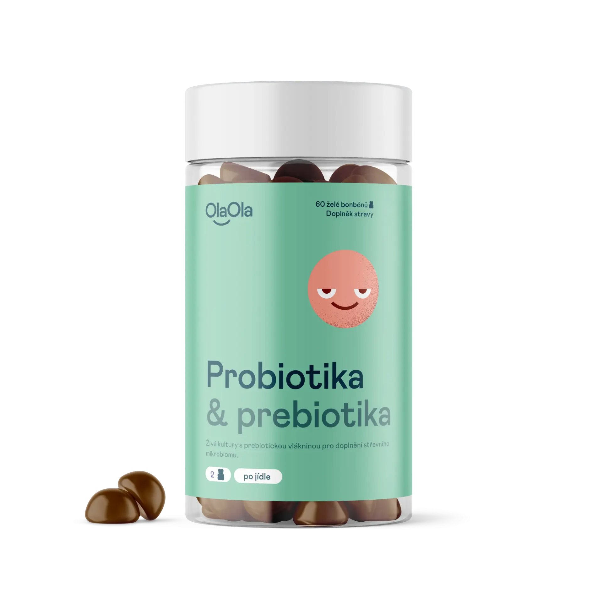 OlaOla Probiotika s prebiotiky - 60 želé bonbónů