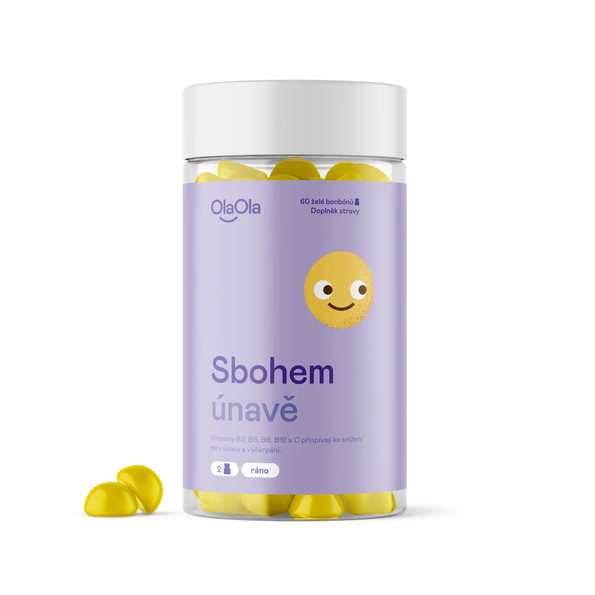 OlaOla Sbohem únavě - 60 gummies